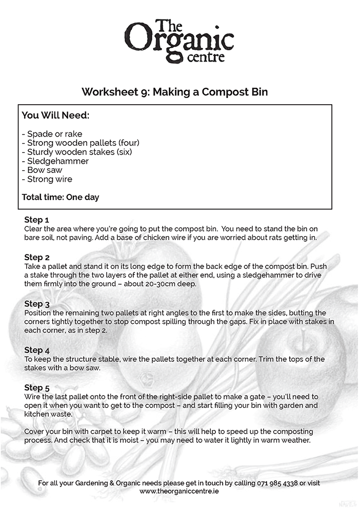 Worksheet 9: Making a Compost Bin
