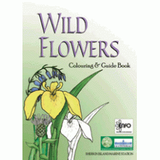 Wild Flowers Colouring and Guide Book